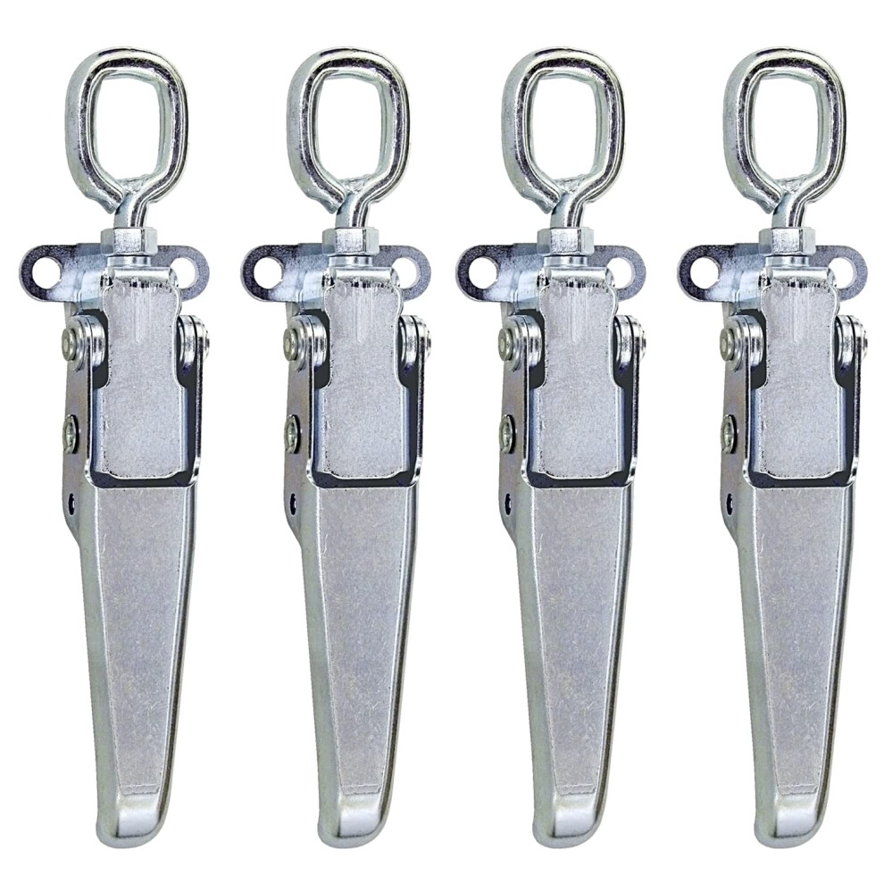 Buyers Products Wj2254 Heavy Duty Adjustable Draw Latch - Zinc Plated 4 Pack 724920236881