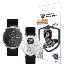 IPG voor WITHINGS STEEL HR (kastafmeting 36-40MM) Smartwatch Hydrogel-schermbeschermer (2 eenheden) Onzichtbare HD-heldere film Anti-krasbescherming-
