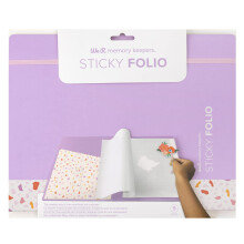 We R Memory Keepers Sticky Foil Lilac-Thema Map met Permanente Lijm, 11 x 8.5 in
