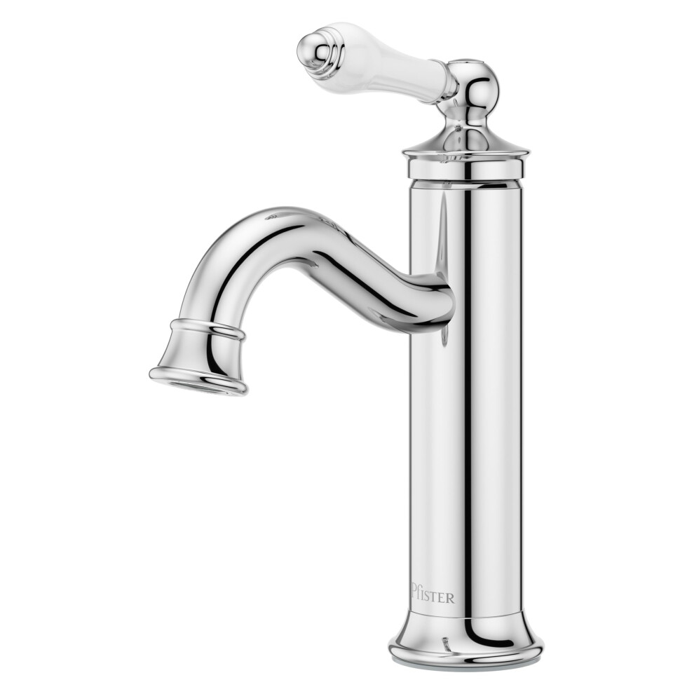 Pfister Courant Bathroom Sink Faucet Single Control 1-Handle Single Hole Nsf Certified Polished Chrome Finish Lf042cocc 038877657058