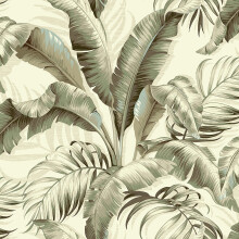 Tommy Bahama - Peel and Stick Designer Wallpaper Premium Tropisch Behang voor Slaapkamer Poederkamer Keuken Zelfklevend Vinyl 30,75 Sq Ft Dekking (Pa