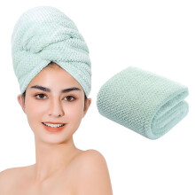 Laojbaba Microfiber Hair Towel Quick Dry Hair Towel Hair Drying Towels Suitable for All Kinds of Hair Ultra Absorbent Long and Thick Hair 20X40inch Gr
