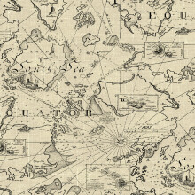 Tommy Bahama - Peel and Stick Designer Wallpaper Premium Nieuwigheid Behang voor Slaapkamer Damestoilet Keuken Zelfklevend Vinyl 30,75 Sq Ft Dekking