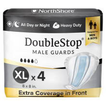 NorthShore DoubleStop Male Guards X-Large Trial Pack/4