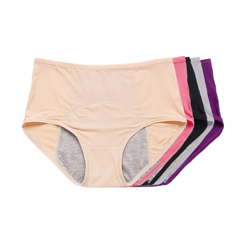 Everdries Washable & Reusable Incontinence Underwear For Women Over 60 - Leakproof Discreet Absorbent Machine-Washable Panties (Original L Pack