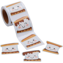 Fun Express Happy S'More matrica tekercs  Szrakoztat s sznes matrick kzmuvesekhez, Scrapbooking partyk, tantermi projektek s nnepi dekorci
