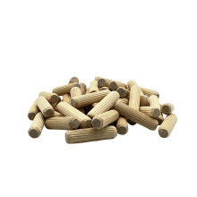 Rhino Wood Industries - 3/8"""" x 1 1/2"""" - 50 pakke tr?pinde - ovnt?rret, riflet og skr?kant (3/8"""" x 1 1/2"""" 50pk)
