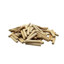 Rhino Wood Industries - 1/4"""" x 1 1/2"""" - 200 pakke tr?dyvelstifter - ovnt?rret riflet og skr?kant (1/4"""" x 1 1/2"""" 200pk)