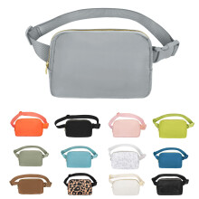 VOROLO Fanny Pack pro eny a mue Crossbody kabelka na opasek s nastavitelnm popruhem Drky k promoci Svetle ed