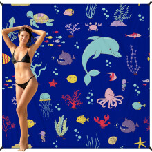 BYDOLL Stranddeken Waterdicht Zandvrij 78''d781'' Voor 1-5 Personen Grote Picknickmat