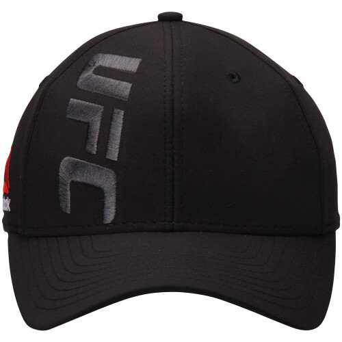 Reebok UFC Gestructureerde Flex Hoed - Zwart | Donkergrijs (S/M) 1