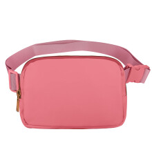 VOROLO Fanny Pack para mujeres y hombres Bolso bandolera Cinturn con correa ajustable Regalos de graduacin Rosa profundo