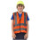 AYKRM Orange barn Hg synlighet, dvs reflexvst fr barn 1