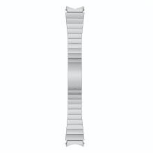 Cinturino a maglie classiche in metallo per SAMSUNG Galaxy Watch4 S/M argento per 42 mm. Include solo un panno per la pulizia