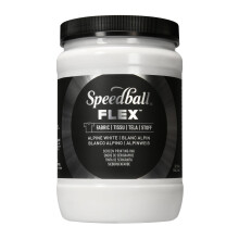 Speedball Flex Textiel Zeefdruk Inkt, 32-Ounce, Alpine Wit voor T-Shirt en Zeefdruk