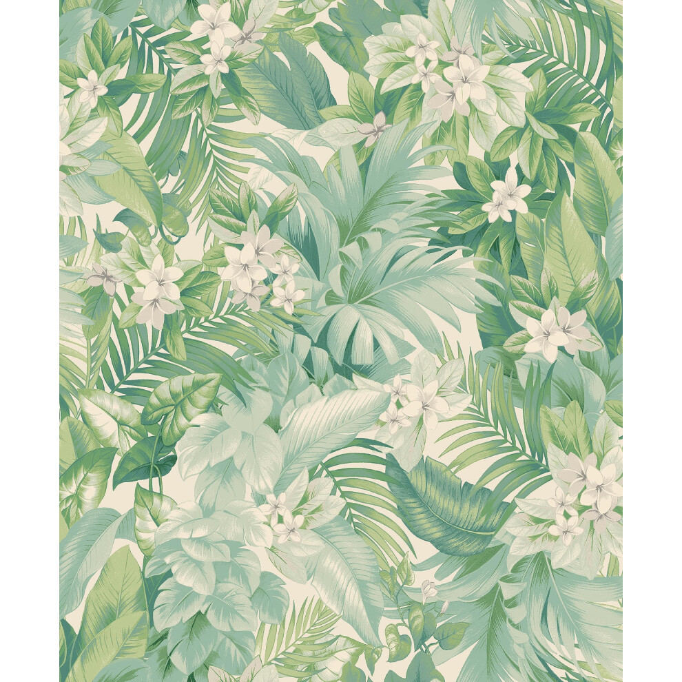 Tommy Bahama - Peel And Stick Designer Wallpaper Premium Coastal Wallpaper For Bedroom Powder Room Kitchen Self Adhesive Vinyl 30.75 Sq Ft Cove