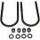 Dorman 929-782 Achter Leaf Spring Axle U-Bolt Kit Geschikt voor Selecte Dodge/Mitsubishi/Ram Modellen 4