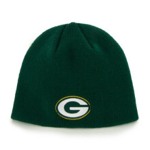 Green Bay Packers b?rne-/b?rnsgr?n hue uden manchetter - NFL Youth Knit Skull Cap