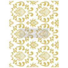 Prima Marketing Re-Design Guldfolie Kacha Decor Transfers-House of Damask RE665586