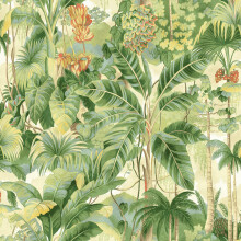 Tommy Bahama - Peel and Stick Designer Wallpaper Premium Botanisch Behang voor Slaapkamer Poederkamer Keuken Zelfklevend Vinyl 30,75 Sq Ft Dekking (N
