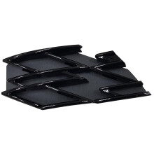 Per Lexus IS350 2021 2022 2023 Copertura del gancio di traino | Davanti | Nella griglia inferiore | Con F-Sport | Nero strutturato | Realizzato i