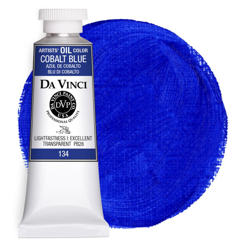 DA VINCI MALINGER Professionel kunstner oliemaling koboltbl? 37mL