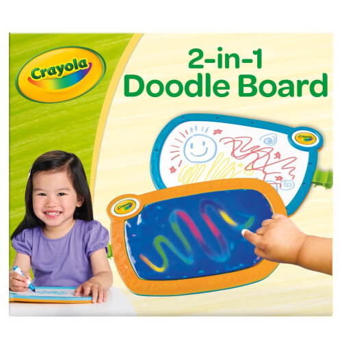 Crayola Crayola BIN811536 Young Kids Double Doodle Board