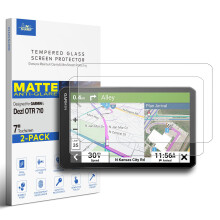 INNOSURE [2-PACK] karkaistu lasi nytnsuoja Garmin DezlOTR700 OTR710 OTR720 7 tuumalle OTR 700/710/720 Navigator naarmuuntumaton/hikisy (matta)