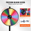 VEVOR (24 in, floor stand) VEVOR Spinning Prize Wheel 3