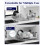 Kitsure Scolapiatti Grande - Scolapiatti Estensibile Scolapiatti Multifunzionale per Bancone della Cucina Scolapiatti Antiruggine con Posate e Po 2