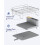 Kitsure Scolapiatti Grande - Scolapiatti Estensibile Scolapiatti Multifunzionale per Bancone della Cucina Scolapiatti Antiruggine con Posate e Po 4