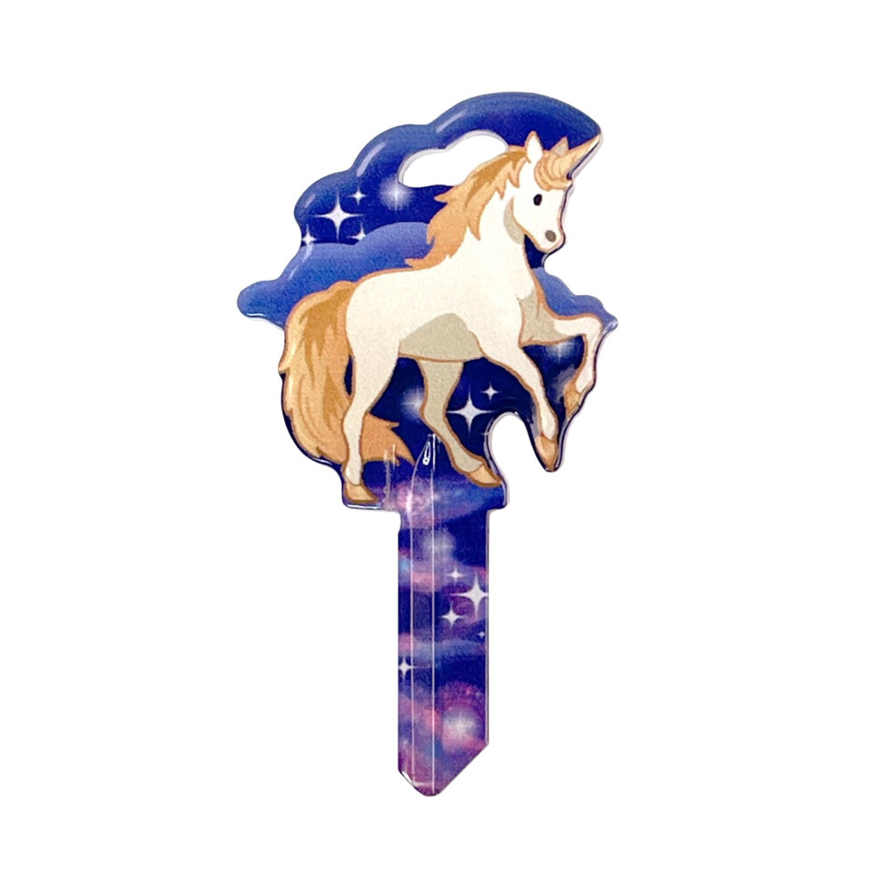 Lucky Line Key Shapes Unicorn House Key Blank Sc1 1 Key (B150s) Schlage 085721009969