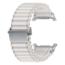 SAMSUNG Galaxy Watch Ultra Trail Band Cinturino di ricambio per smartwatch per uomo e donna Attacco con un clic ET-SVL70MOEGUJ Sabbia bianca