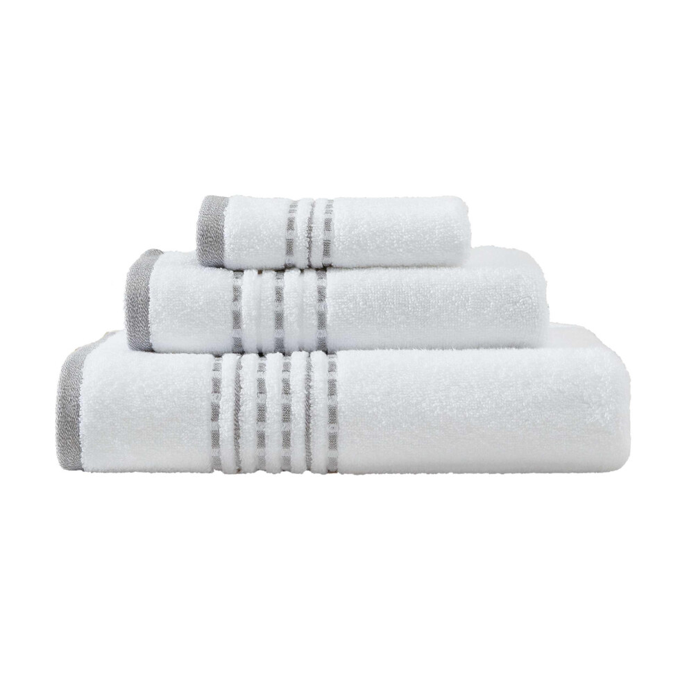 Tommy Bahama - Towel Set Highly Absorbent Premium Cotton Towels With Embroidered Hem Details Tropical Inspired Design Oeko-Tex Certified (Cliff Si