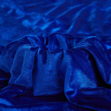MaiMaiSuan Royal Blue Velvet stof op maat gesneden 1 Yard 60"""" brede zachte rekbare fluwelen doek voor bekleding fauteuil hoes DIY naaien kostuum
