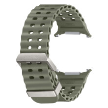 SAMSUNG Galaxy Watch Ultra Marine Band Cinturino di ricambio per smartwatch per uomo e donna Attacco con un clic ET-SNL70MKEGUJ Verde
