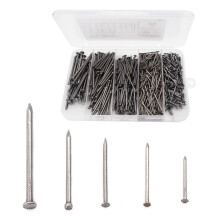 cSeao Kit assortimento hardware per unghie 620 pezzi Chiodi piccoli Chiodi Chiodi per appendere quadri Chiodi per appendere quadri Chiodi di fini