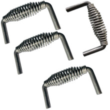 LavaLock Island Outdoor LLC 5-3/8"" roestvrij veerhandvat met 1/2"" stalen staaf (6"" breed 3,5"" hoog) - gelast (4)