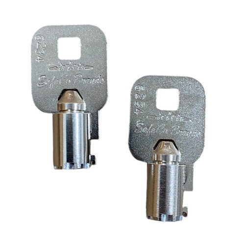 SafeCo Brands 2-Replacment Keys for Dixie Narco Vending Machines Key Code Series DN1 Thru DN29 2-Keys (DN17)