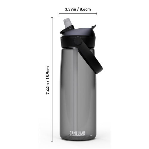 CamelBak (charcoal) Camelbak Thrive 750ml Flip Straw spill proof drinking bottle - 25oz 2