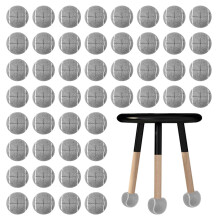 Ayearparty Precut Walker Tennisbolde Bulk Tennisbolde til stole M?bler Klassev?relsesstole Ben Gulvbeskytter Fodbetr?k til skridsikker gummiglide