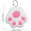 Cat Claw Shape Bluetooth Pet Tracker Tags Real Time Positioning For Keys Wallets Pets Pink 3