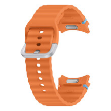 SAMSUNG Galaxy Watch 7 6 5 Serie 4 Cinturino sportivo in gomma per smartwatch Cinturino di ricambio per uomo e donna Attacco con un clic medio/gr