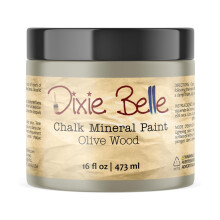 Dixie Belle Paint Company Peinture pour meubles finition craie - Bois d'olivier (16 oz) - Peinture minrale pour meubles faire soi-mme la