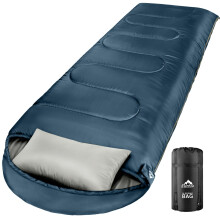 MEREZA Saco de dormir de invierno de 0 grados para adultos y niρos con almohada Saco de dormir para clima frνo para 4 estaciones Camping Senderis