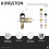 Kingston Messing K1014A7 Complement Handdouche Glijbeugel Beugel Geborsteld Messing 3