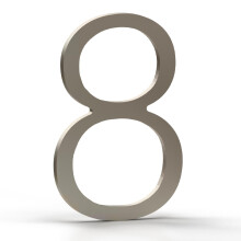 Numros de maison Mega Handles pour l'extrieur 12,7 cm, faciles installer, numros de maison muraux pour l'extrieur Numros en mtal robu