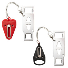 Sleep EZ Serrure de porte portable Lot de 2 serrures de porte de voyage pour chambre d'htel B & B ou dortoir Serrure de dortoir portable ult
