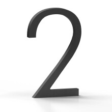 Numros de maison Mega Handles pour l'extrieur 12,7 cm, faciles installer, numros de maison muraux pour l'extrieur Numros en mtal robu