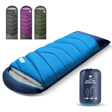 TANSTRIDER Sacos de dormir para adultos Clima fro y clido 40? Saco de dormir ligero de 4 libras para nios altos, nias y nios con saco de com